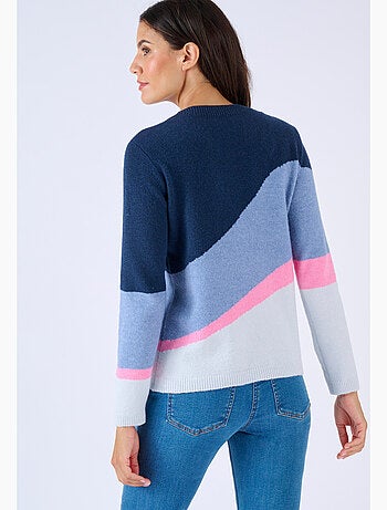 Pull jeu de couleurs - Damart