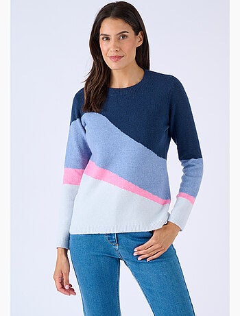Pull jeu de couleurs - Damart