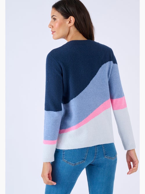 Pull jeu de couleurs - Damart - Kiabi