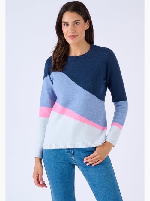Pull jeu de couleurs - Damart - Kiabi