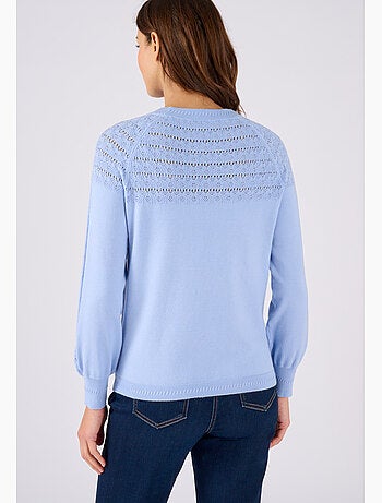 Pull jeu de maille fantaisie - Damart