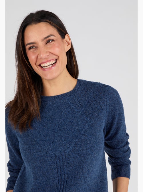 Pull jeu de points Thermolactyl - Damart - Kiabi