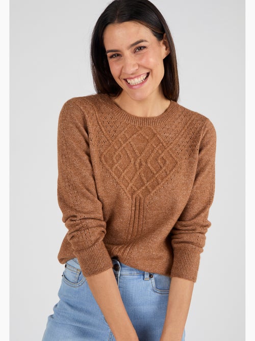 Pull jeu de points Thermolactyl - Damart - Kiabi
