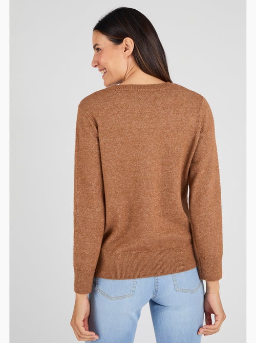 Pull jeu de points Thermolactyl - Damart - Kiabi