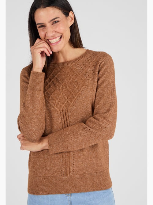 Pull jeu de points Thermolactyl - Damart - Kiabi