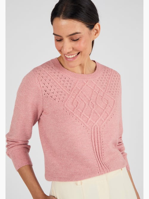 Pull jeu de points Thermolactyl - Damart - Kiabi