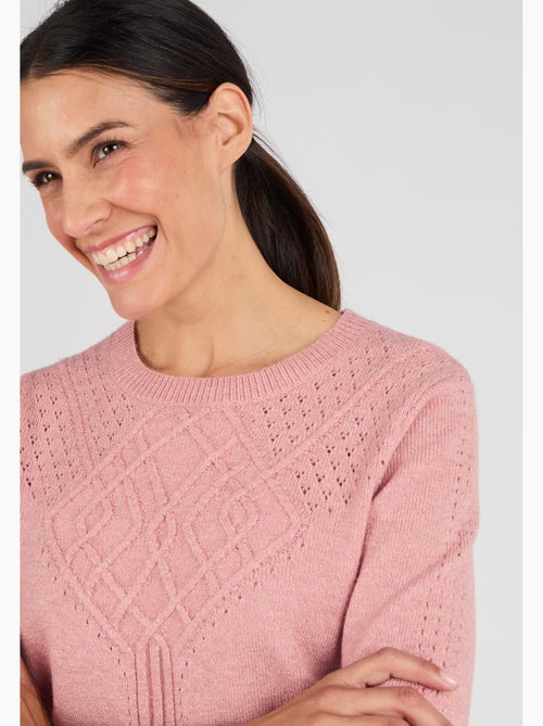Pull jeu de points Thermolactyl - Damart - Kiabi