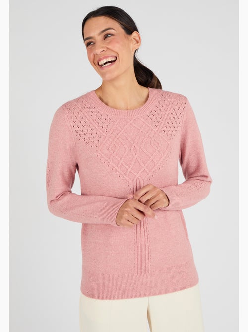 Pull jeu de points Thermolactyl - Damart - Kiabi