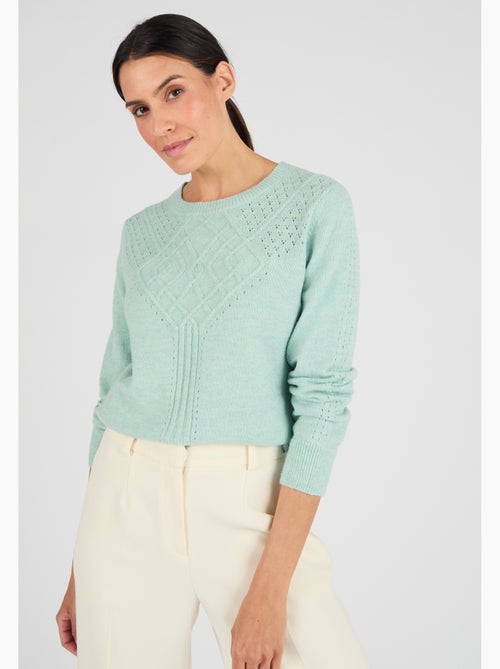 Pull jeu de points Thermolactyl - Damart - Kiabi