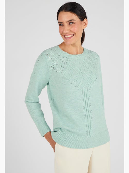 Pull jeu de points Thermolactyl - Damart - Kiabi