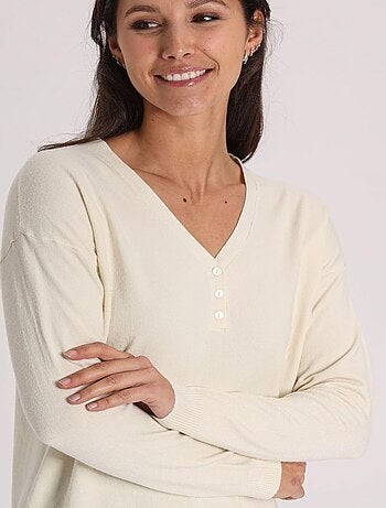 Pull Jool | Gerard Pasquier Avec Col V | Gerard Pasquier