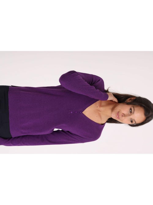 Pull Jool  | Gerard Pasquier Avec Col V | Gerard Pasquier - Kiabi