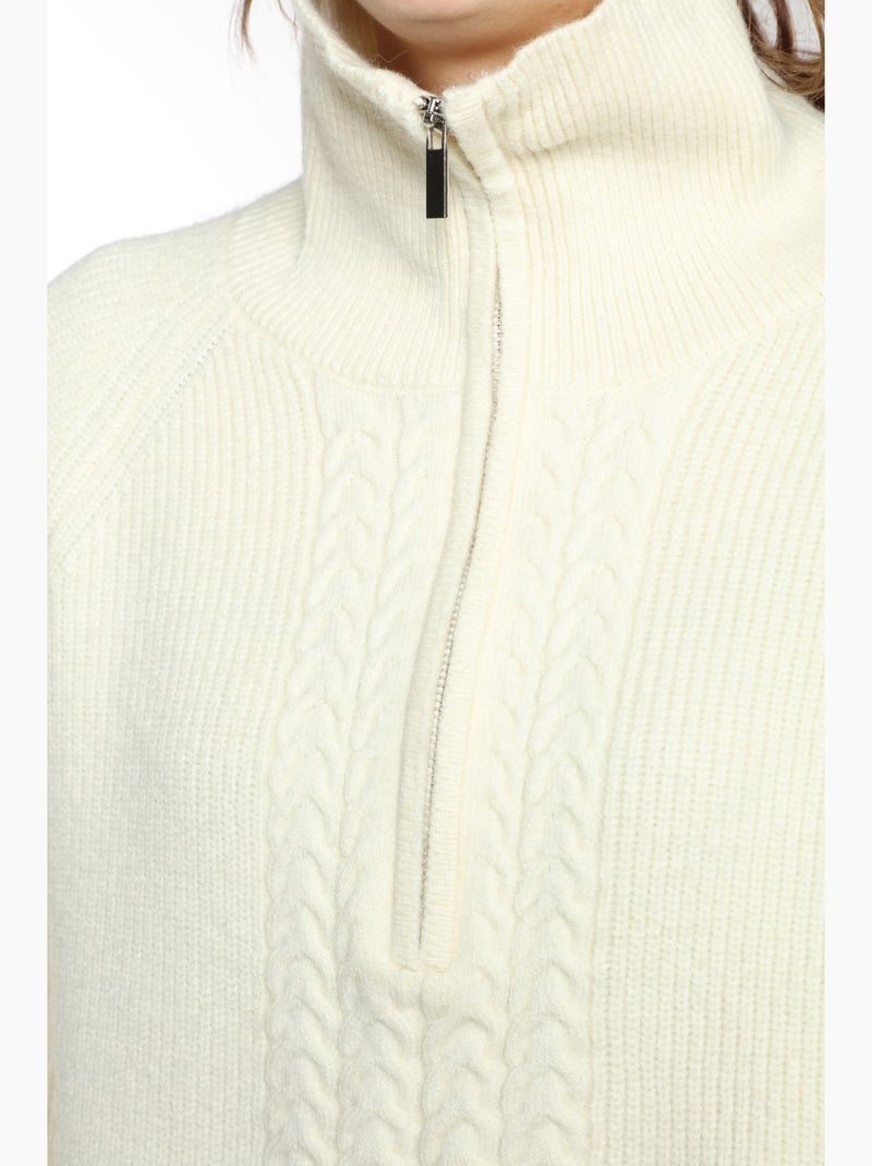 Pull Jorg  | Gerard Pasquier Avec Col Camionneur | Gerard Pasquier Ecru - Kiabi