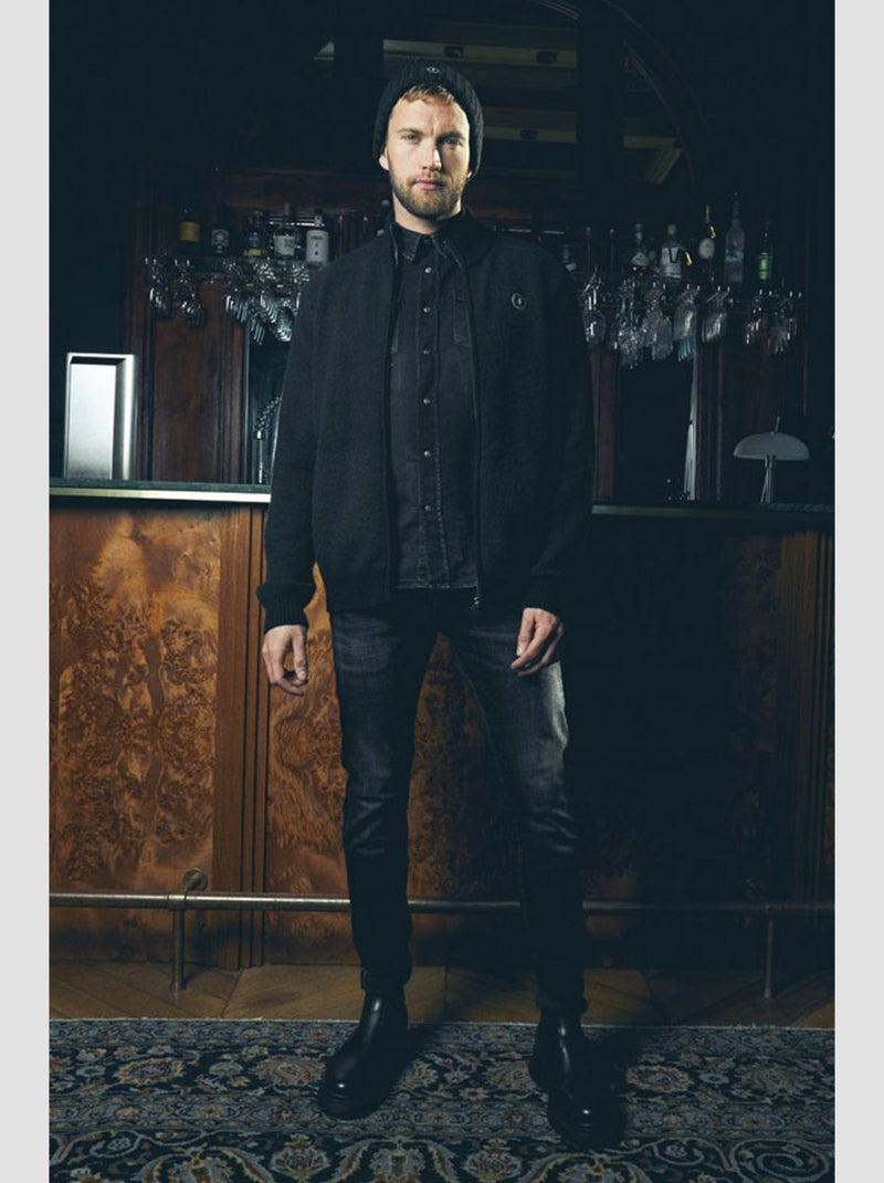 Pull KARD en laine 'Le Temps Des Cerises' Noir - Kiabi