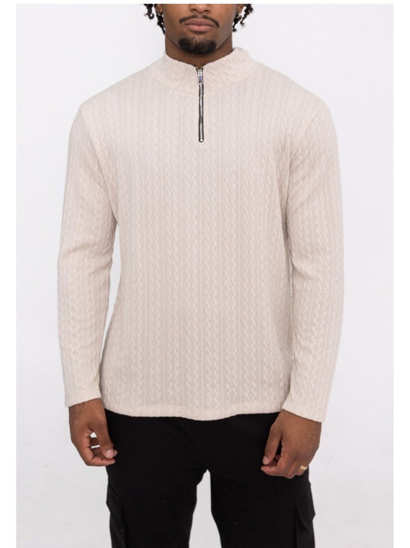 Pull Kebello Beige - Kiabi