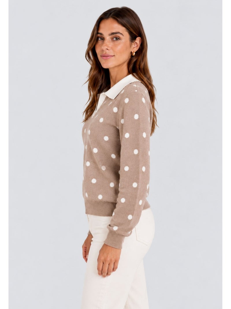 Pull kebello Beige - Kiabi
