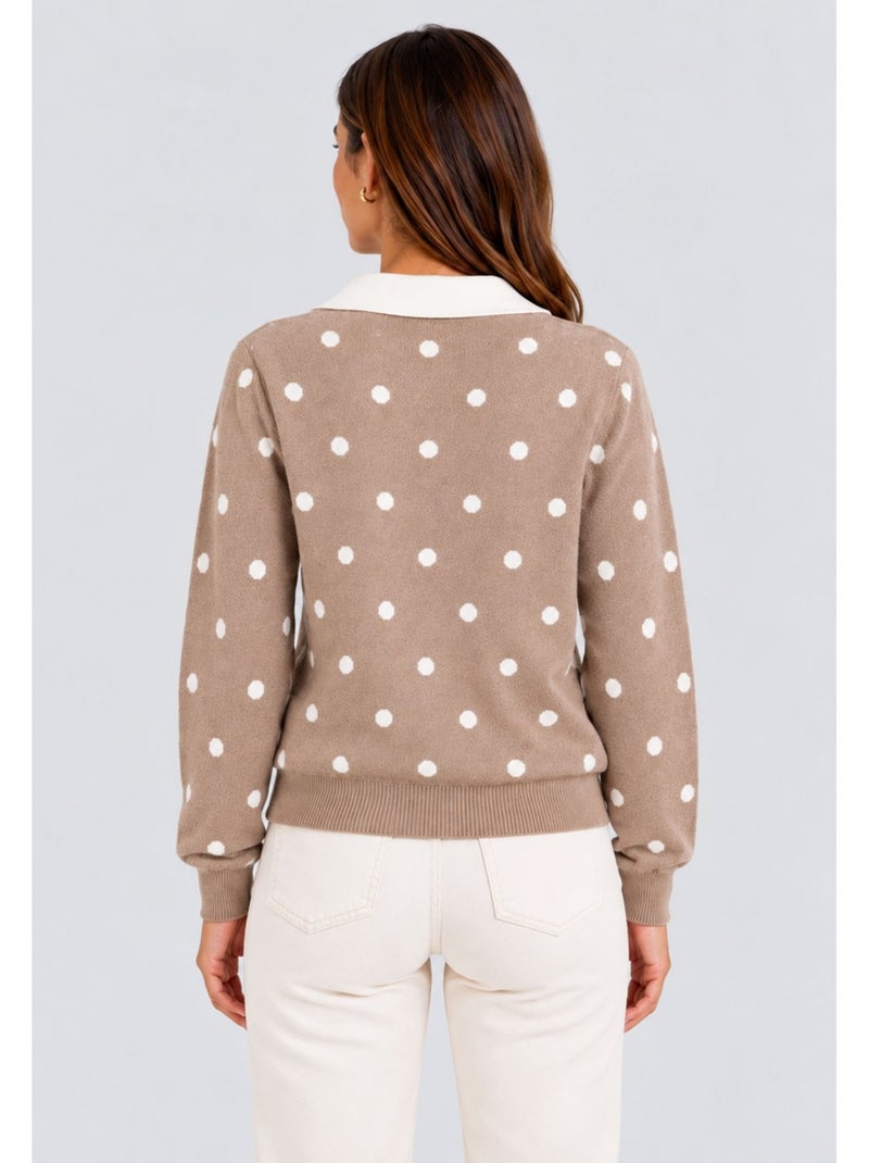 Pull kebello Beige - Kiabi