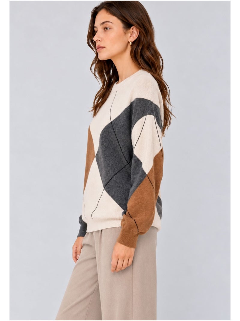 Pull kebello Beige - Kiabi