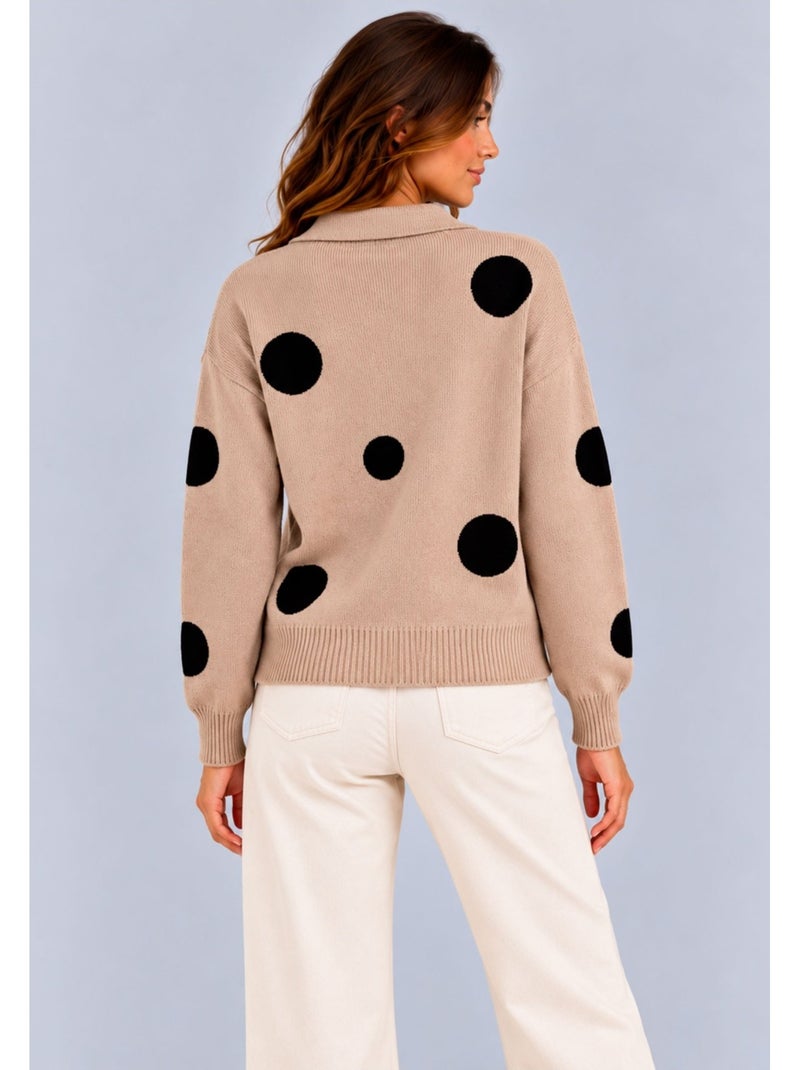 Pull kebello Beige - Kiabi