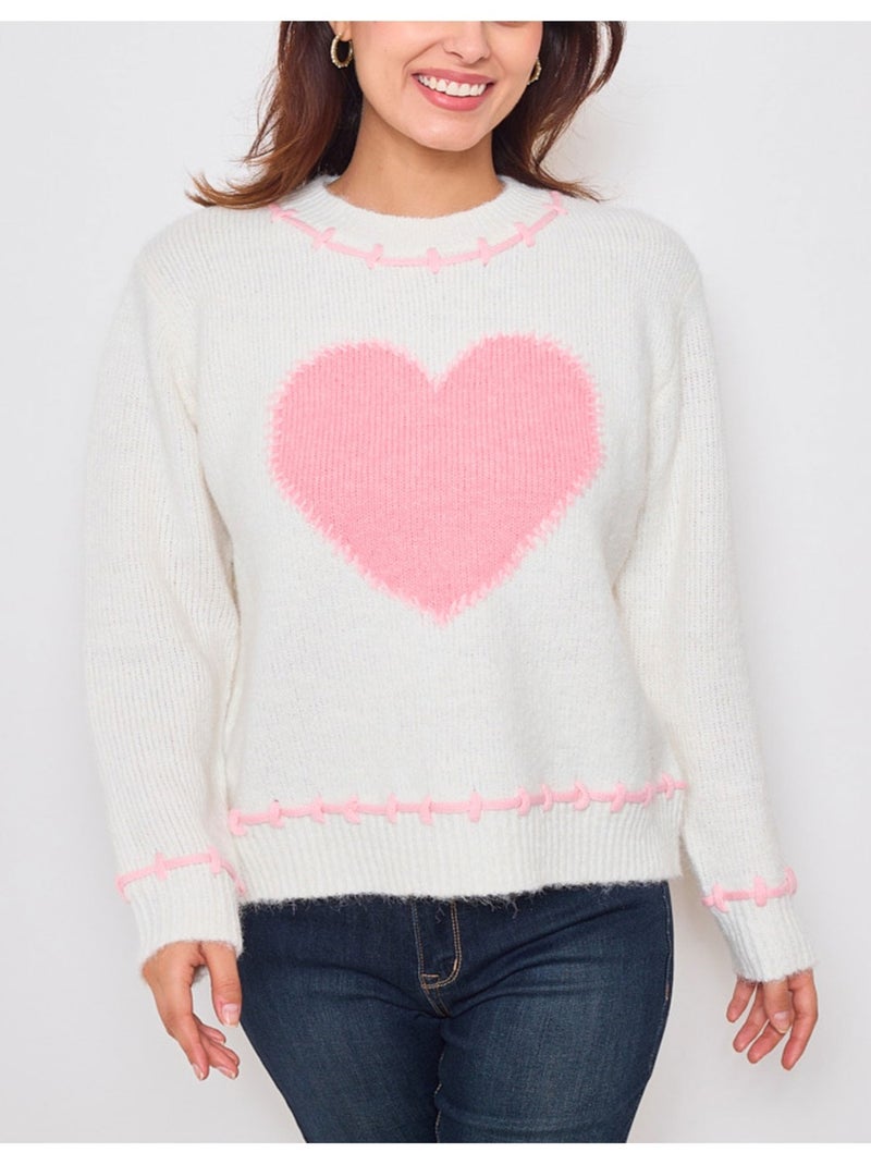 Pull Kebello Blanc - Kiabi