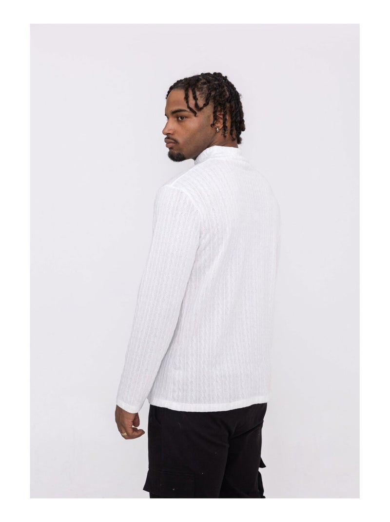 Pull Kebello Blanc - Kiabi