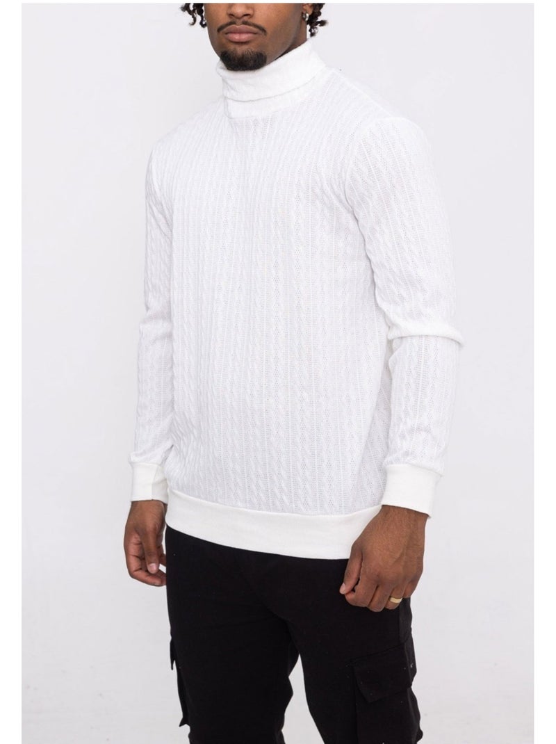 Pull Kebello Blanc - Kiabi