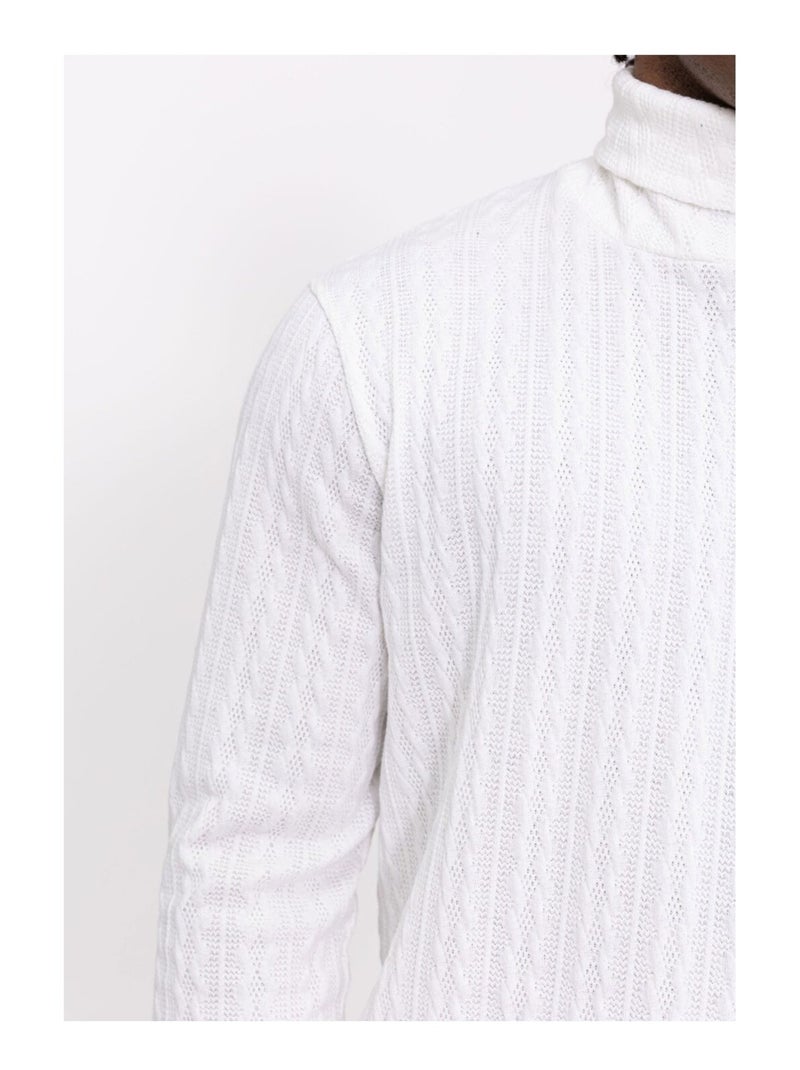 Pull Kebello Blanc - Kiabi