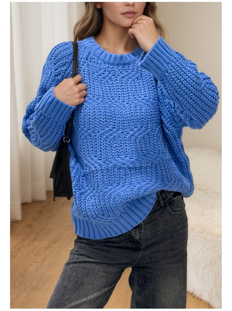 Pull Kebello Bleu - Kiabi