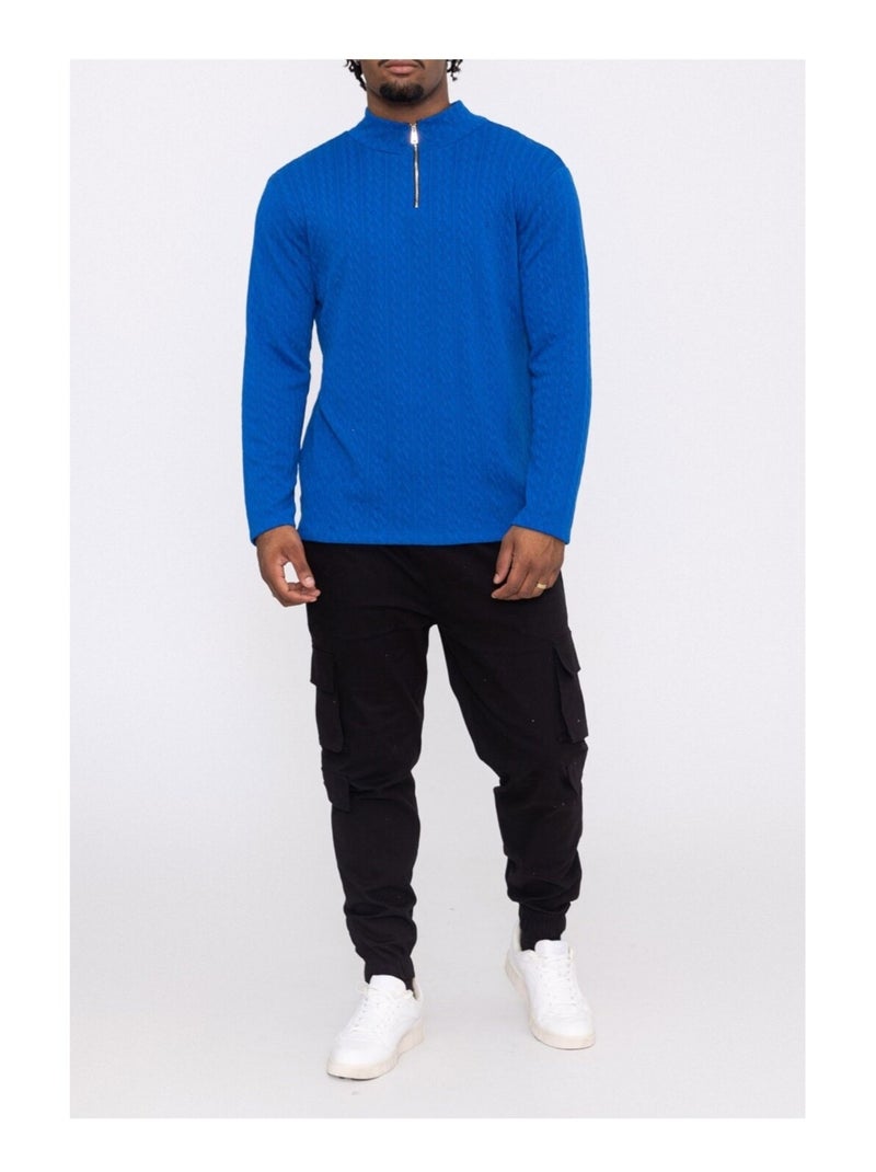 Pull Kebello Bleu - Kiabi