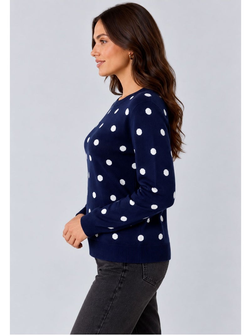 Pull kebello Bleu marine - Kiabi