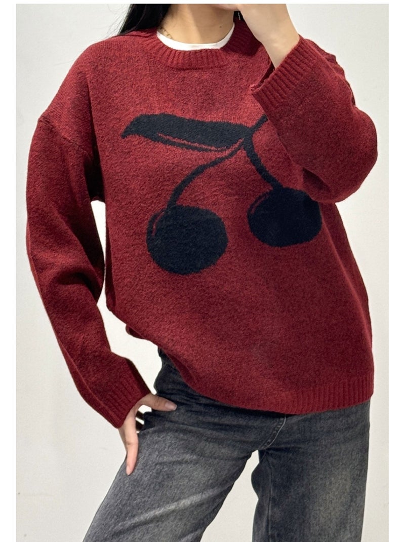 Pull Kebello Bordeaux - Kiabi