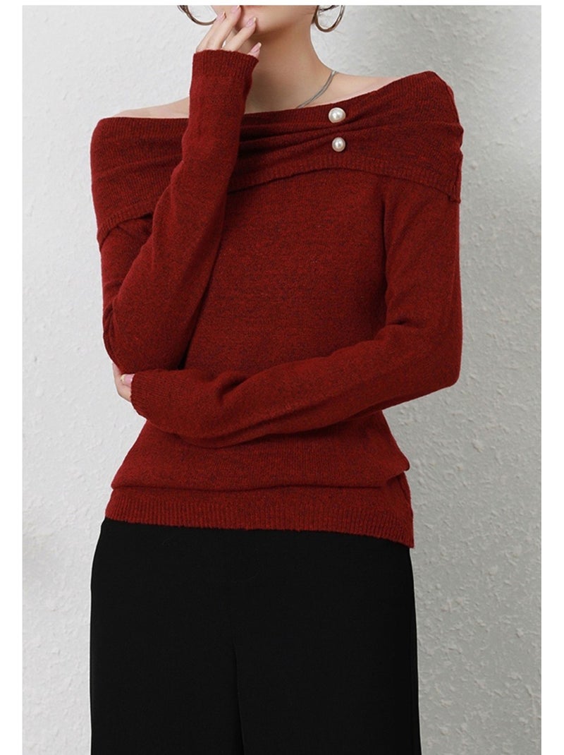 Pull Kebello Bordeaux - Kiabi