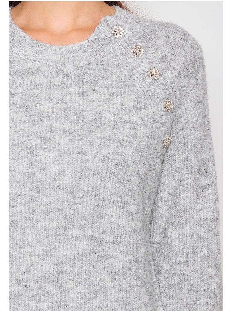Pull Kebello Gris - Kiabi