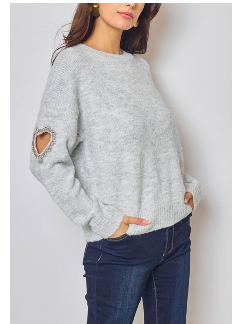 Pull Kebello Gris - Kiabi