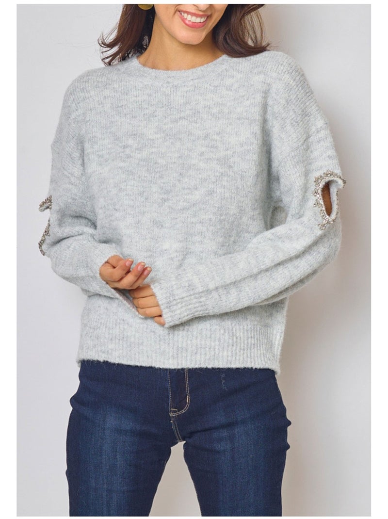 Pull Kebello Gris - Kiabi