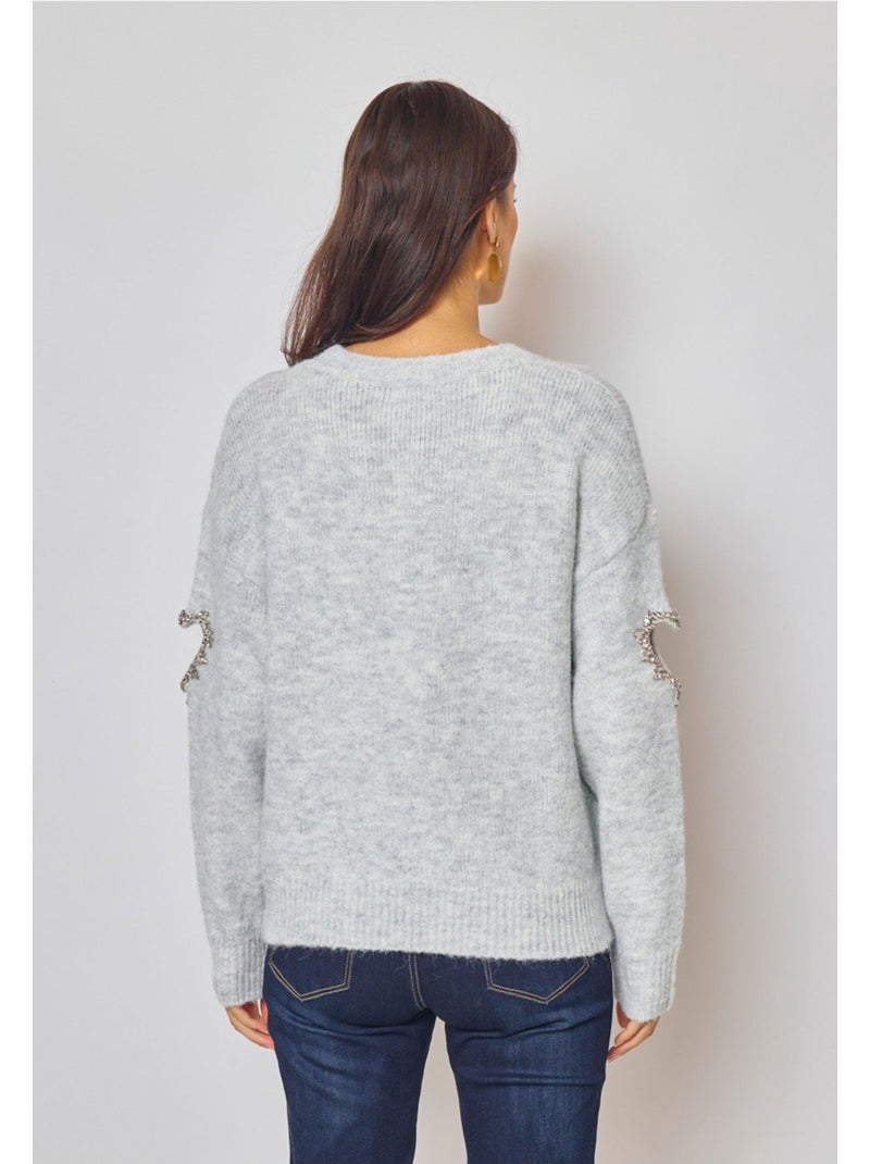 Pull Kebello Gris - Kiabi