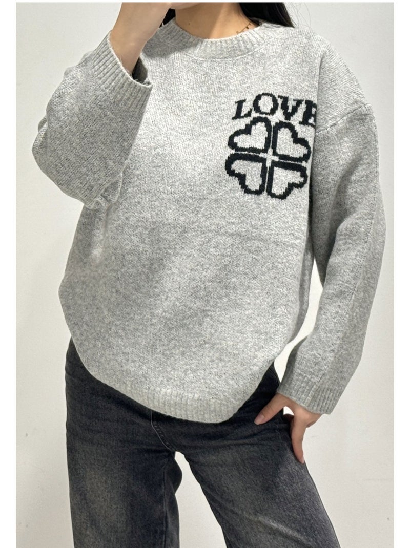 Pull Kebello Gris - Kiabi