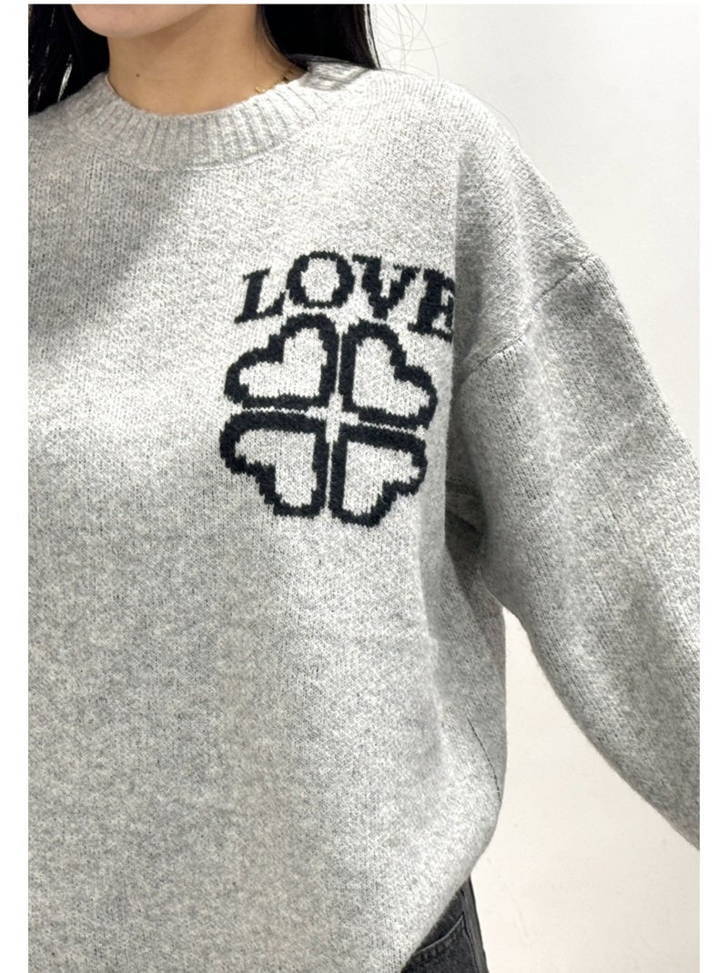 Pull Kebello Gris - Kiabi