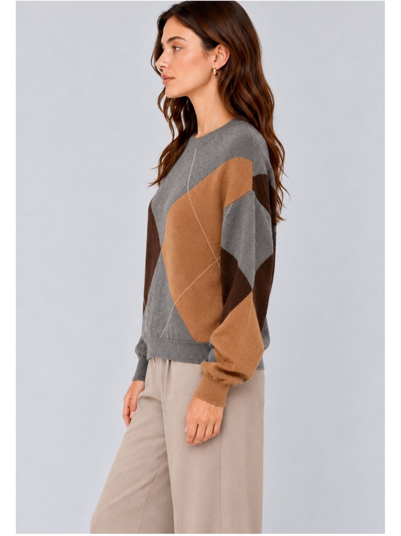 Pull kebello Gris - Kiabi