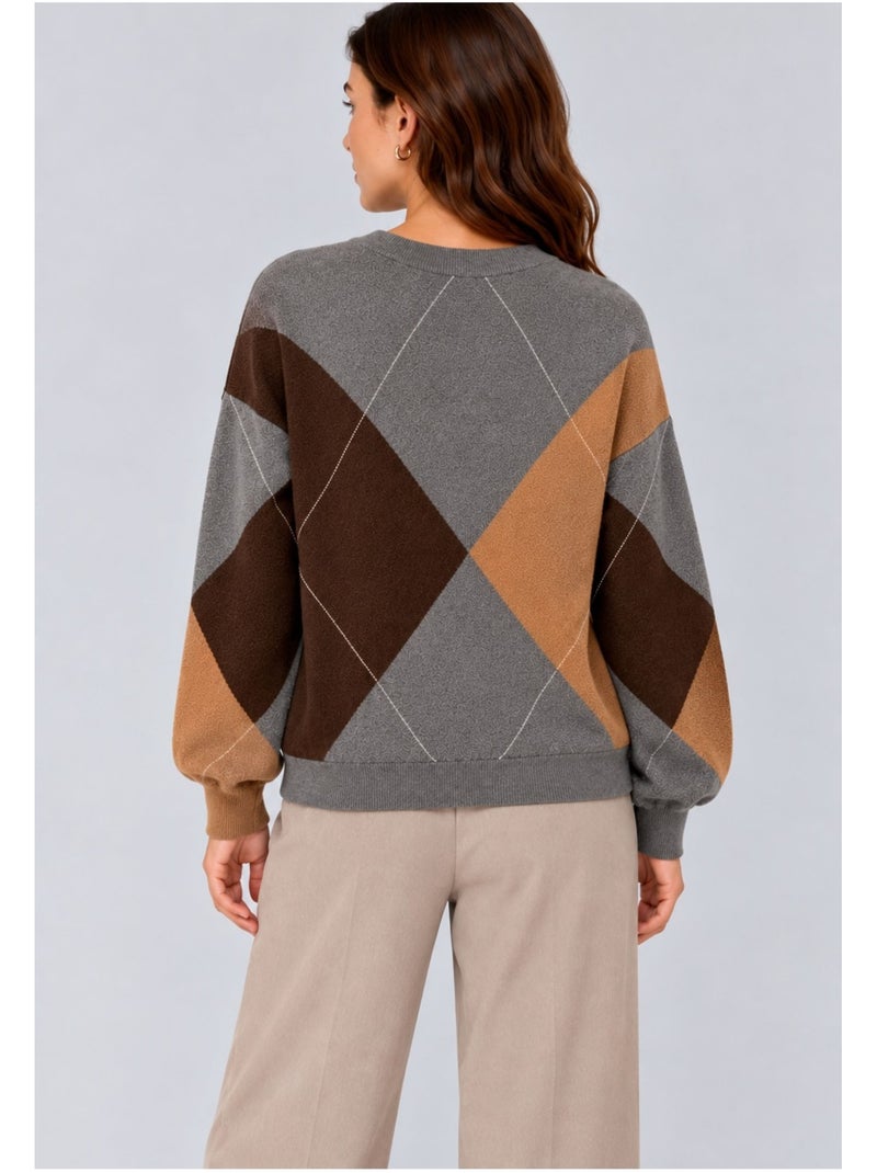 Pull kebello Gris - Kiabi