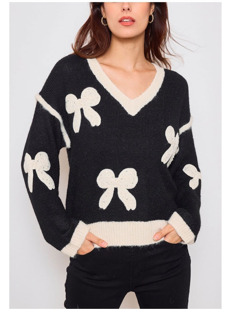 Pull Kebello Noir Noir - Kiabi