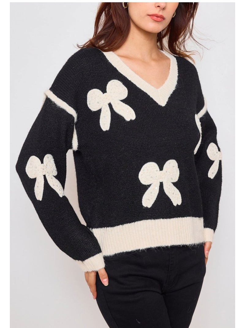 Pull Kebello Noir Noir - Kiabi