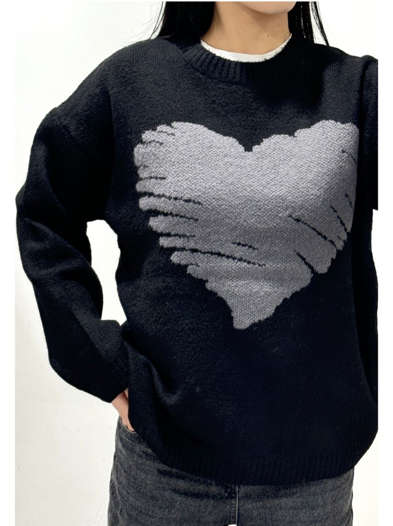 Pull Kebello Noir Noir - Kiabi