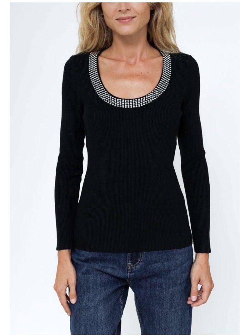 Pull Kebello Noir Noir - Kiabi