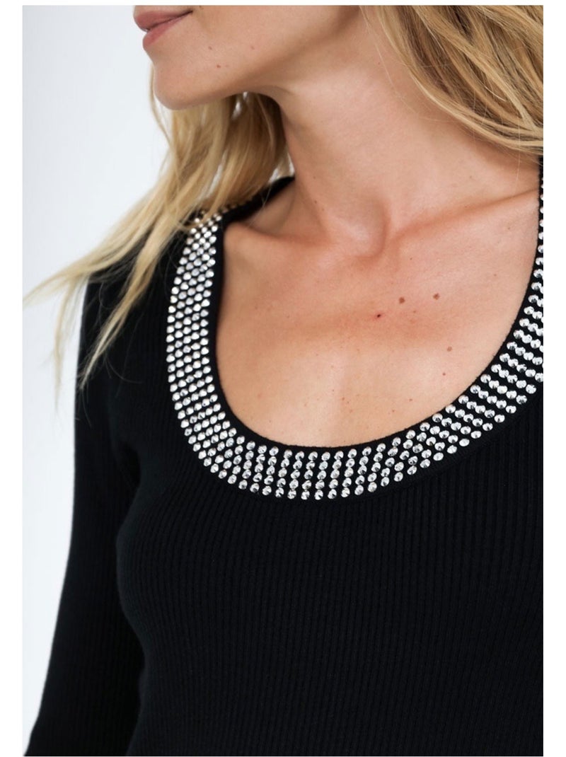 Pull Kebello Noir Noir - Kiabi