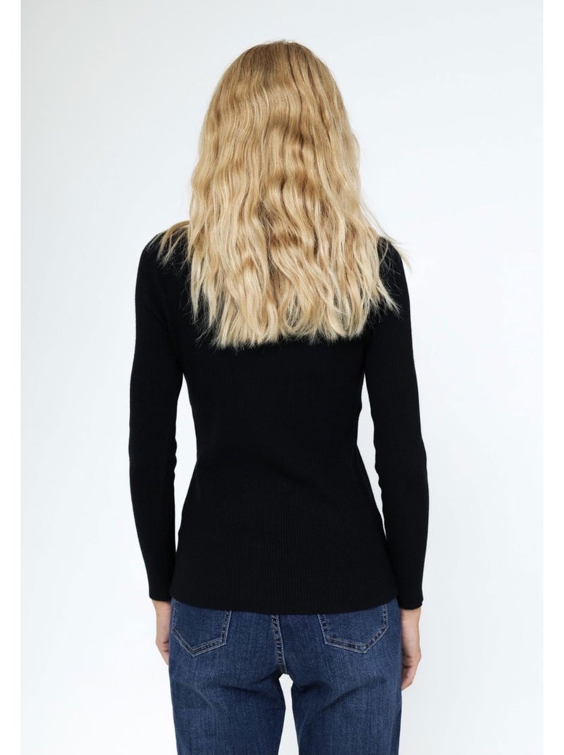 Pull Kebello Noir Noir - Kiabi