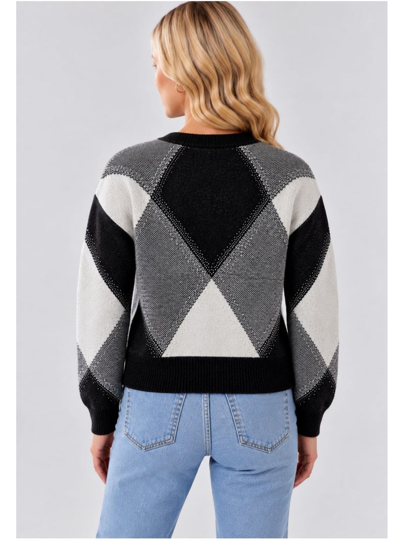 Pull kebello Noir Noir - Kiabi