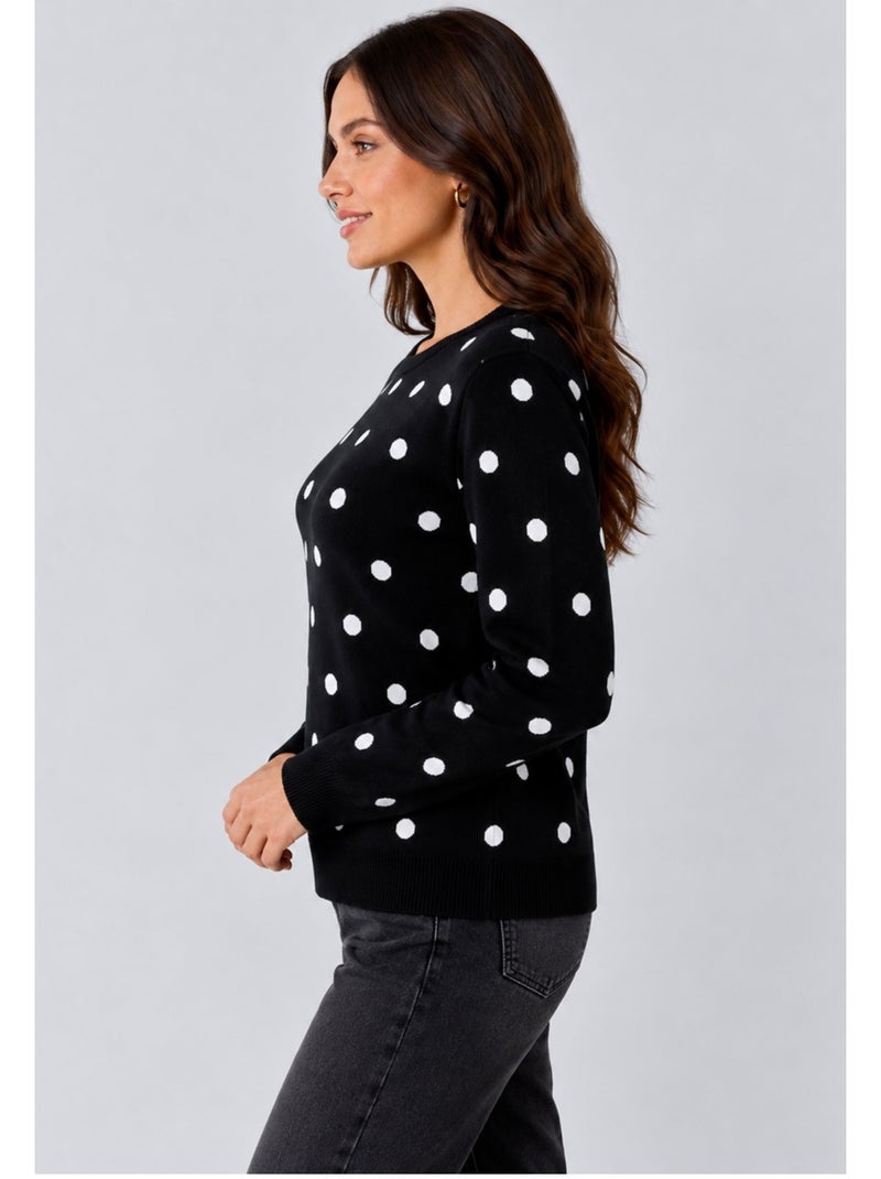 Pull kebello Noir Noir - Kiabi
