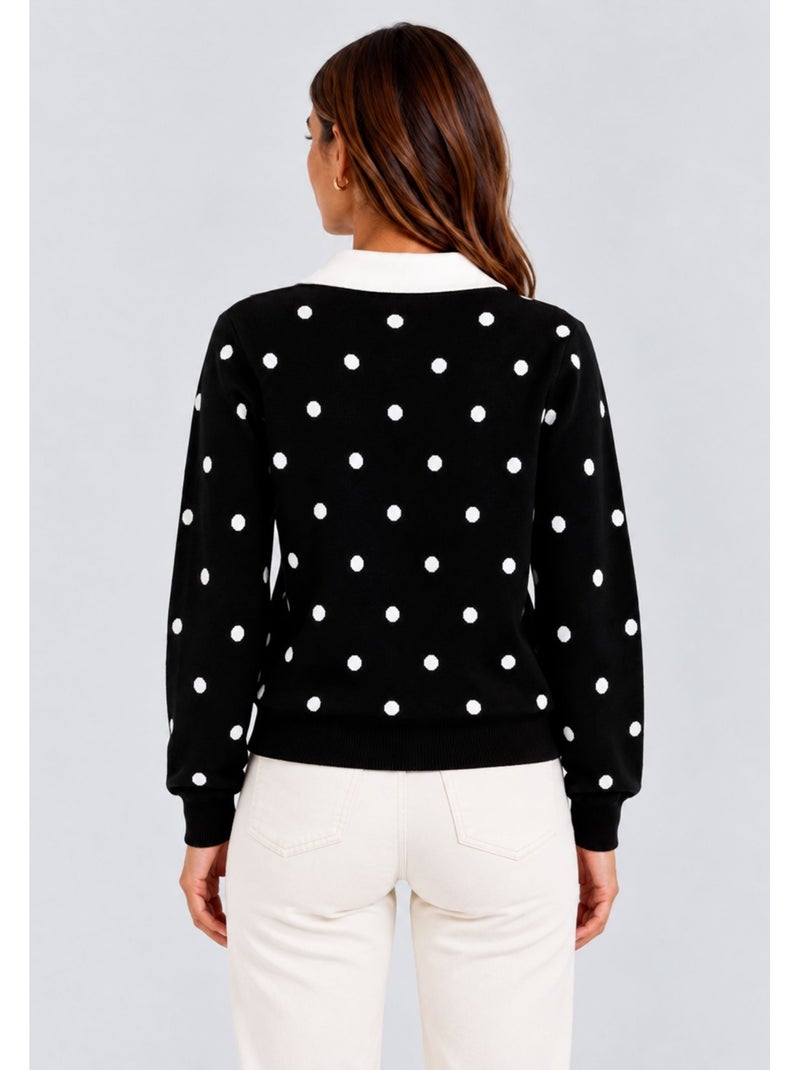 Pull kebello Noir Noir - Kiabi