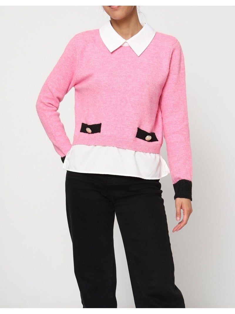 Pull Kebello Rose - Kiabi